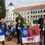 Šiaulių miesto vėliavų įteikimas Polingės komandoms